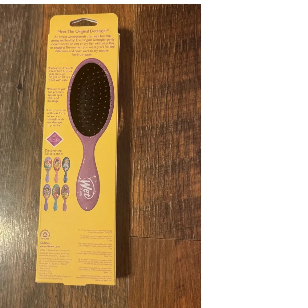 Disney Princess Tiana Original Detangler Wet‎ Brush Limited Edition Girls NIB